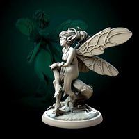 Pixie Soul of the Forest 75mm pre-supported | 3D