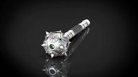 Mace bludgeon suvenir with gems | 3D