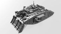 Rhombus Battle Tank full package | 3D