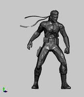 Solid snake | 3D