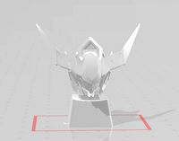 3D Printed KEYCAP ASW-G-08 BARBATOS GUNDAM | 3D