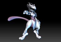 Pokemon Armor Mewtwo | 3D