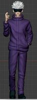 Gojo Satoru Jujutsu Kaisen Tobari pose | 3D