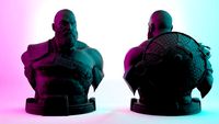 Kratos Bust God Of War | 3D