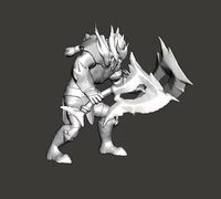 Dragonslayer Olaf 3D Model | 3D