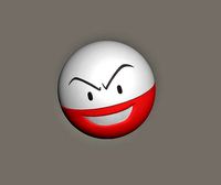 Electrode Pokemon Fanart Model | 3D