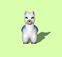 Cute LLama | 3D