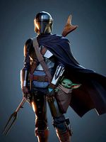 the mandalorian stylized | 3D