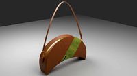 The Crescent Handbag Retro and Chic
