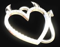 Pendant Diablo heart | 3D