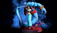 Jamine and Genie 3D print | 3D