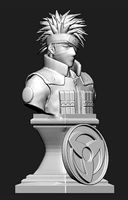 KAKASHI HATAKE BUST | 3D
