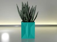 succulent plant pot 17 | 3D
