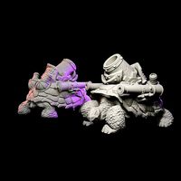 Cannon Tortoise | 3D