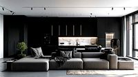 Monochrome Livingroom