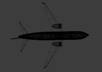 Boeing 737 Low Poly
