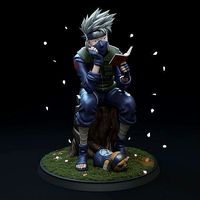Kakashi Hatake and Pakkun | 3D