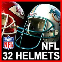 NFL Helmets Pack