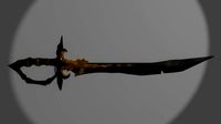 Ferryman Cutlass  Sea of Thieves Low-Poly 3D Model