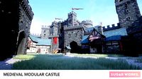 Modular Medieval Castle - Stylized Fantasy