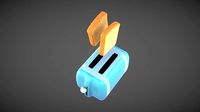 Toaster with bread
