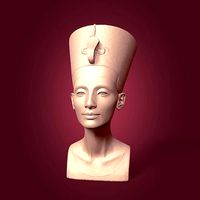 Restored Bust of Nefertiti