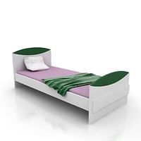 Bed 3D Model