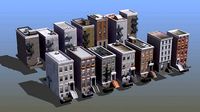 Row Houses Set