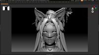 Kitsune - Base Mesh