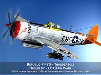 Republic P-47D Thunderbolt - Helen Jo