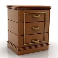 Bedside table 3D Model