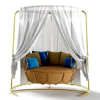 Roberti Rattan Gravity swing sofa