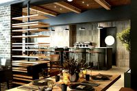 RESTAURANT CAFE FULL 3D SCENE