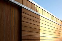Siberian larch wood cladding textur
