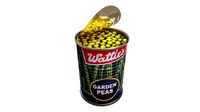 Tin Can Canned Green Peas Food Open Closed 4K PBR Textures
