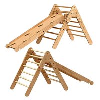 Montessori room pikler triangle ramp