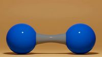 N2 Nitrogen Molecule
