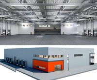 Warehouse Logistic 4 interior and exterior