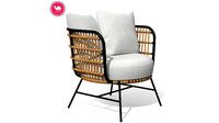 Onya Lily White Lounge Chair