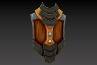 Shield Pbr gamerady stylized paint