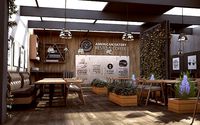 Sunset Modern Restaurant vegetal Style