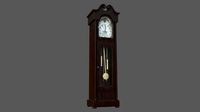 Grandfathers Clock 3D Model