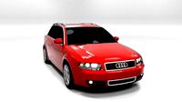 AUDI A4 2001 AVANT LOWPOLY