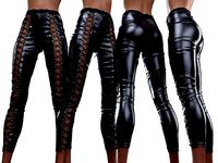 DOLLSKILL Shiny Laces Leggings