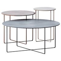 Metal Round Coffee Table Junsei by Amura