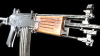Galil ARM imi lowpoly gun