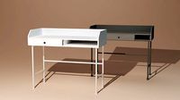 HAUGA Ikea Desk  White - Gray