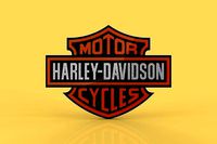 HARLEY DAVIDSON EMBLEM LOGO BADGE SYMBOL ICON HDC CLUB