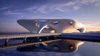 Futuristic building 32