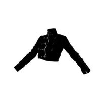 DOLLSKILL Buckles Leather Jacket